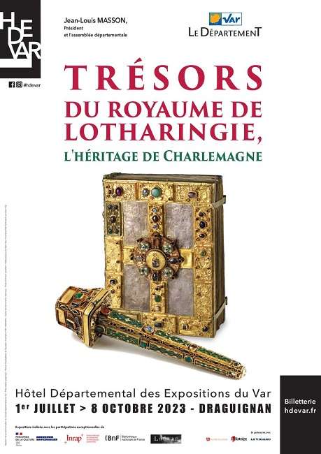 Trésor du royaume de Lotharingie, l'héritage de Charlemagne