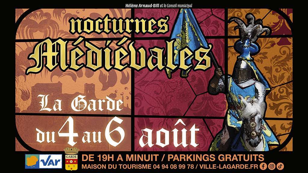 Spectacles, découvertes, ateliers... les Nocturnes médiévales de la Garde reviennent ce week-end