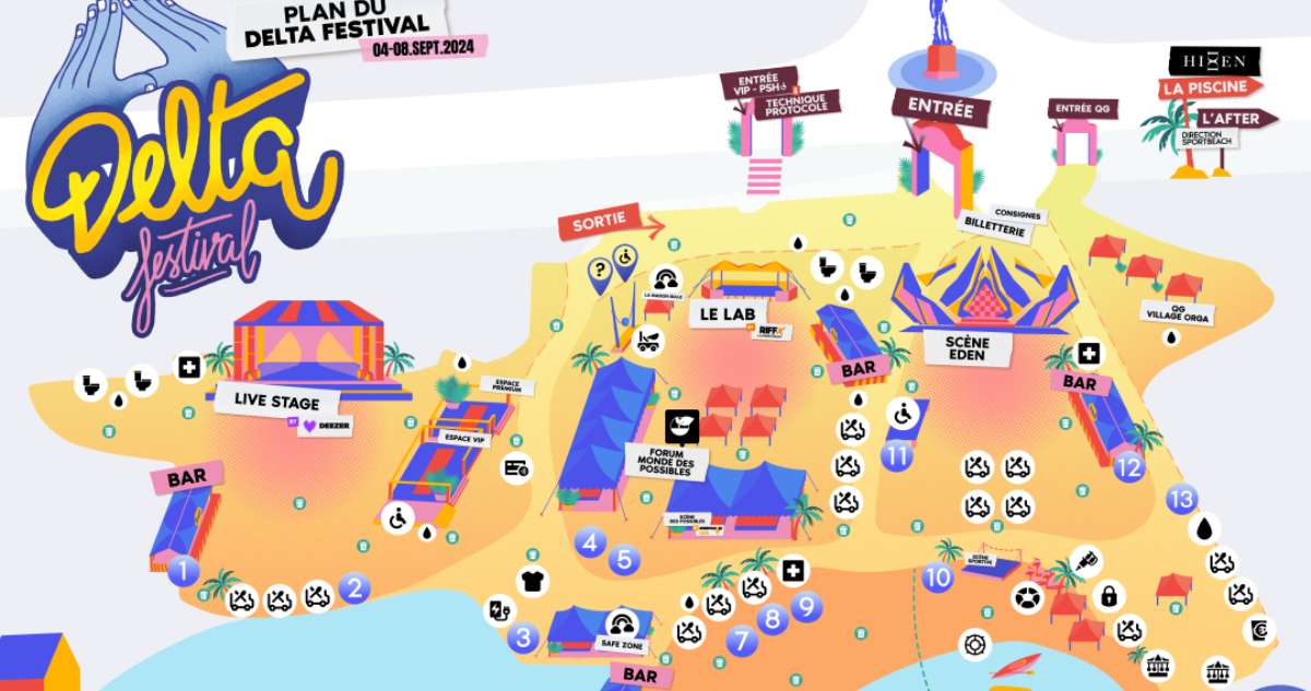 Delta Festival 2023 : le programme heure par heure et toutes les infos pratiques