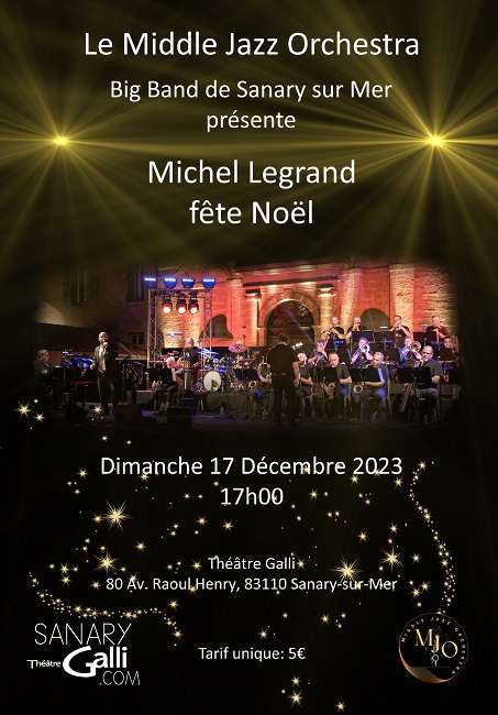 Le Middle Jazz Orchestra - Michel Legrand fÃªte NoÃ«l