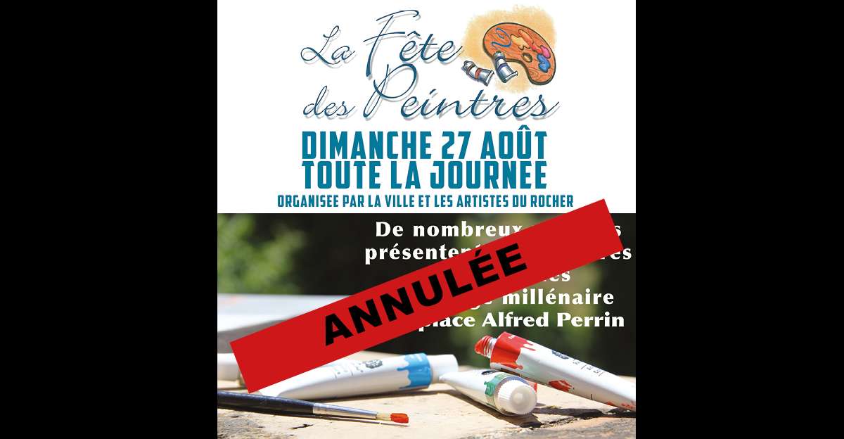 La Fête des Peintres de Roquebrune sur Argens est annulée