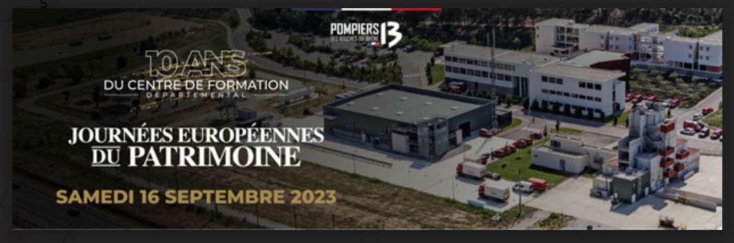 Journées du Patrimoine à Velaux : le Centre de formation départemental des Pompiers13 fête ses dix ans !