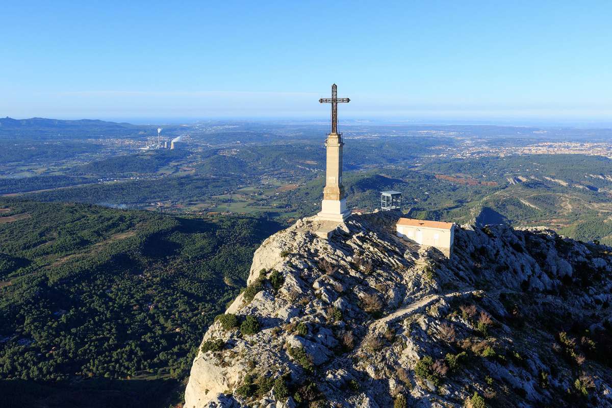 Sainte Victoire : Le site de la Croix de Provence est inaccessible pour restauration