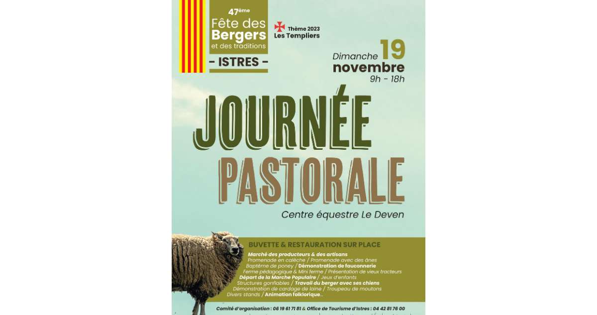 JournÃ©e pastorale des Bergers Ã  Istres ce dimanche