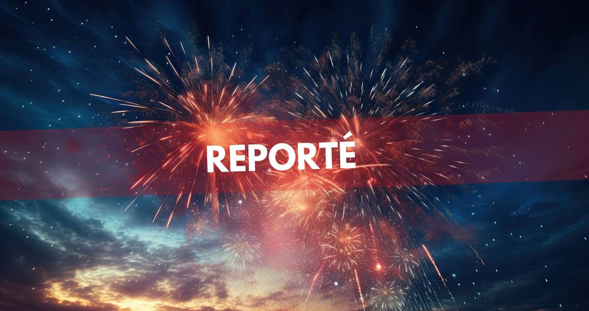 Marignane : En raison des conditions météorologiques, le feu d'artifice prévu ce vendredi 22 décembre est reporté