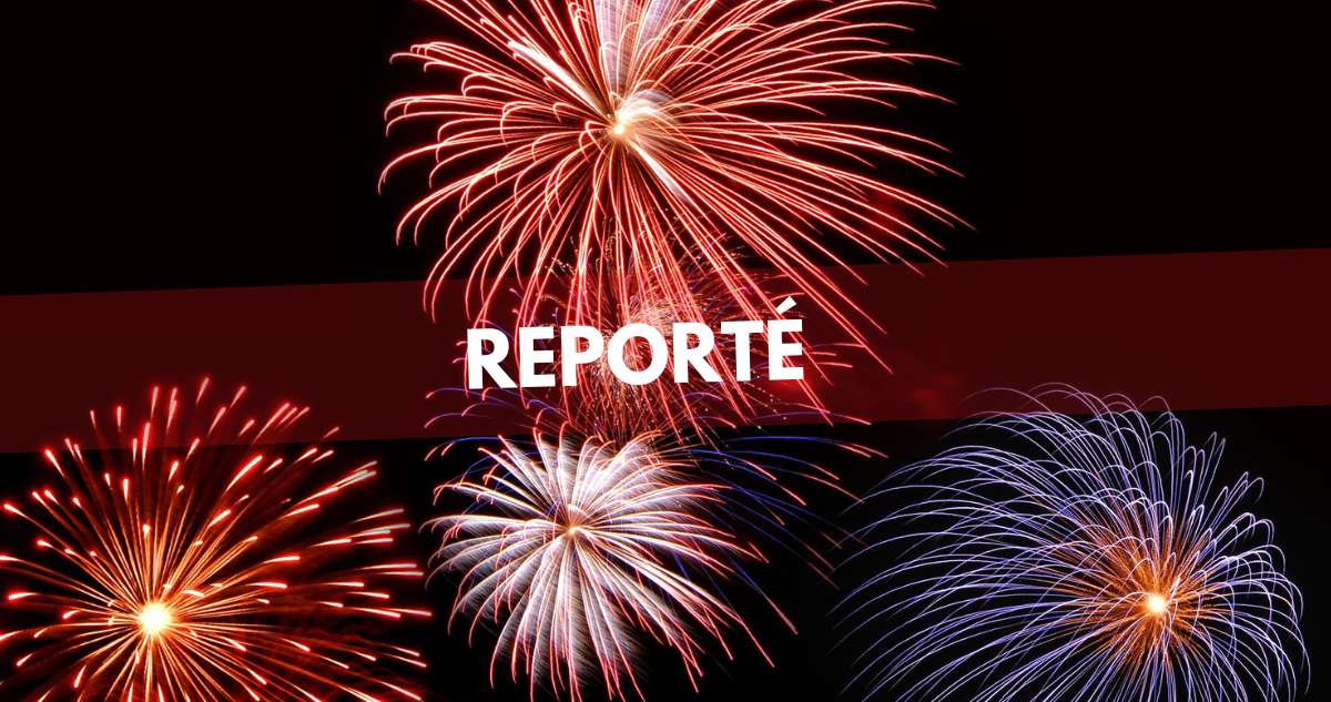 En raison de rafales de vent puissantes, le feu d'artifice de Saint-Victoret prévu jeudi 21 décembre est reporté