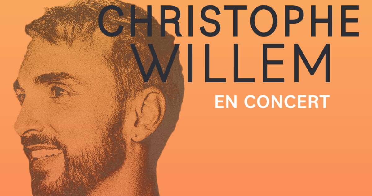 Christophe Willem en concert à Martigues