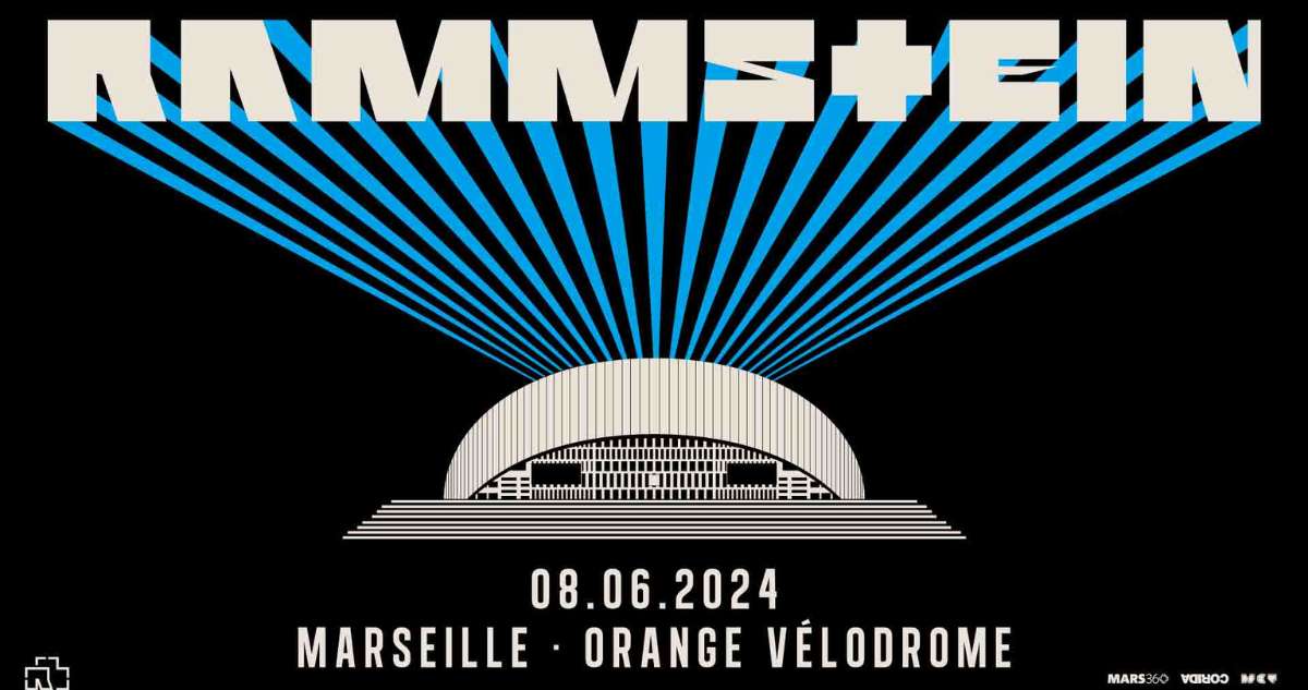 Rammstein en concert à l'Orange Vélodrome 