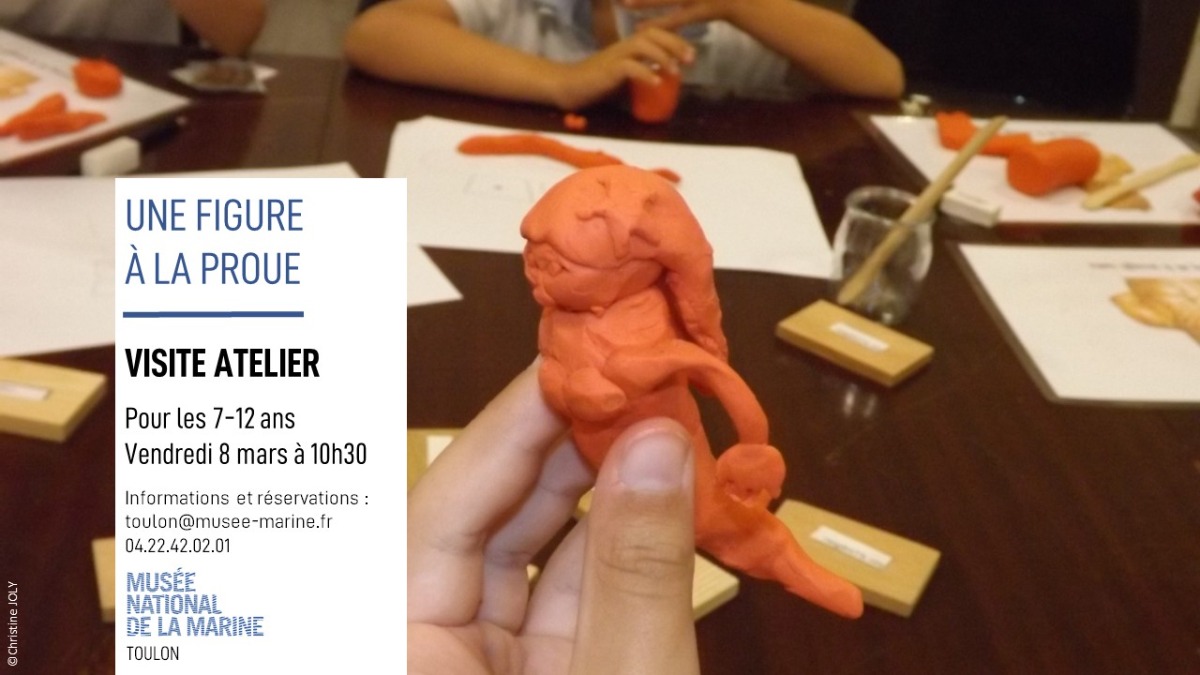 Visite-atelier Une figure à la proue