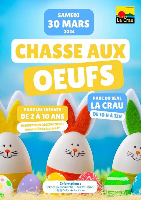 Chasse aux oeufs - La Crau