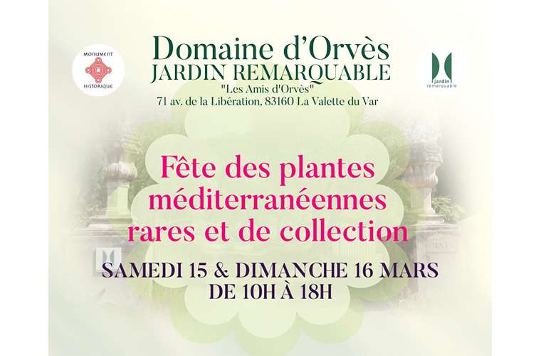 JournÃ©es des plantes mÃ©diterranÃ©ennes et de collection