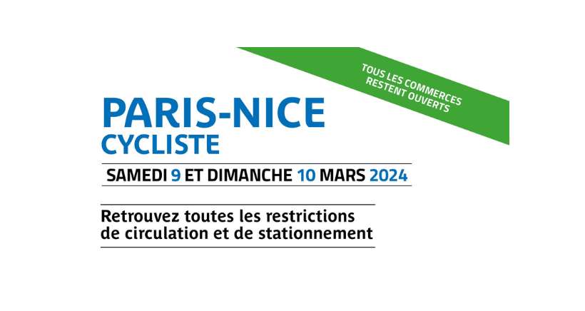 Paris-Nice 2024 : Toutes les informations pratiques pour circuler et stationner à Nice ce week-end