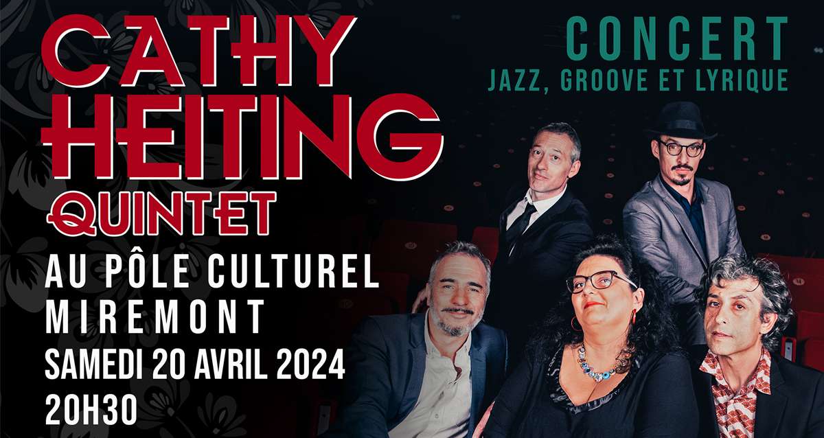 Cathy Heiting Quintet en concert Ã  Plan de Cuques