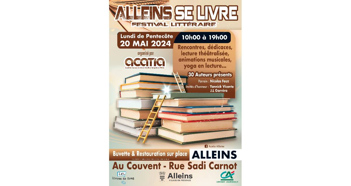 Alleins se livre - Festival littéraire 