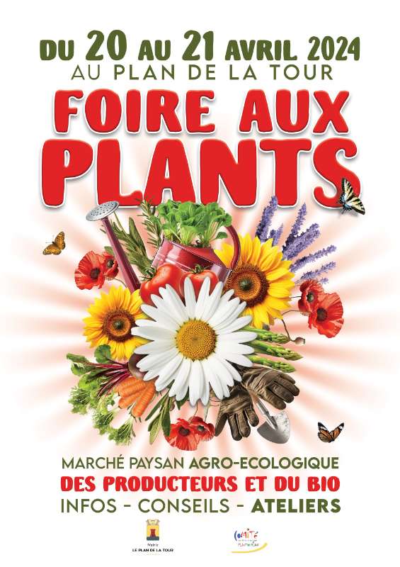 Foire aux plants - Le Plan de la Tour