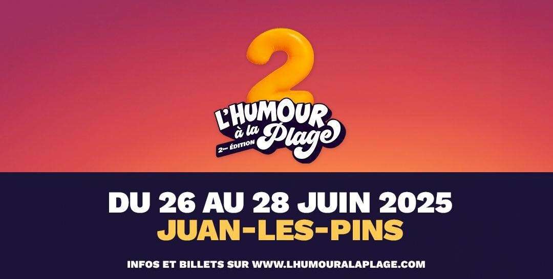 Festival de l'humour à la plage