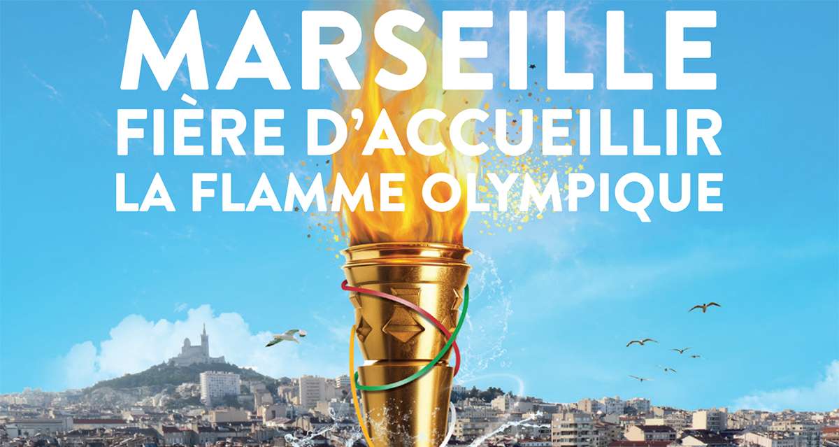 Découvrez la carte et le détail du parcours de la Flamme Olympique à Marseille le 9 mai