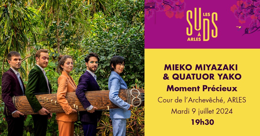 MOMENT PRÉCIEUX - Mieko Miyazaki & Quatuor Yako