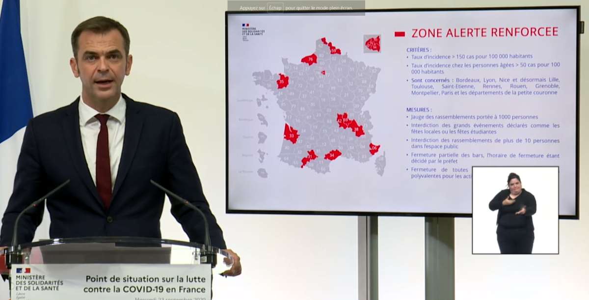 Olivier Veran Annonce La Fermeture Totale Des Bars Et Restaurants A Marseille Et Dans Les Bouches Du Rhone Bouches Du Rhone Frequence Sud Fr