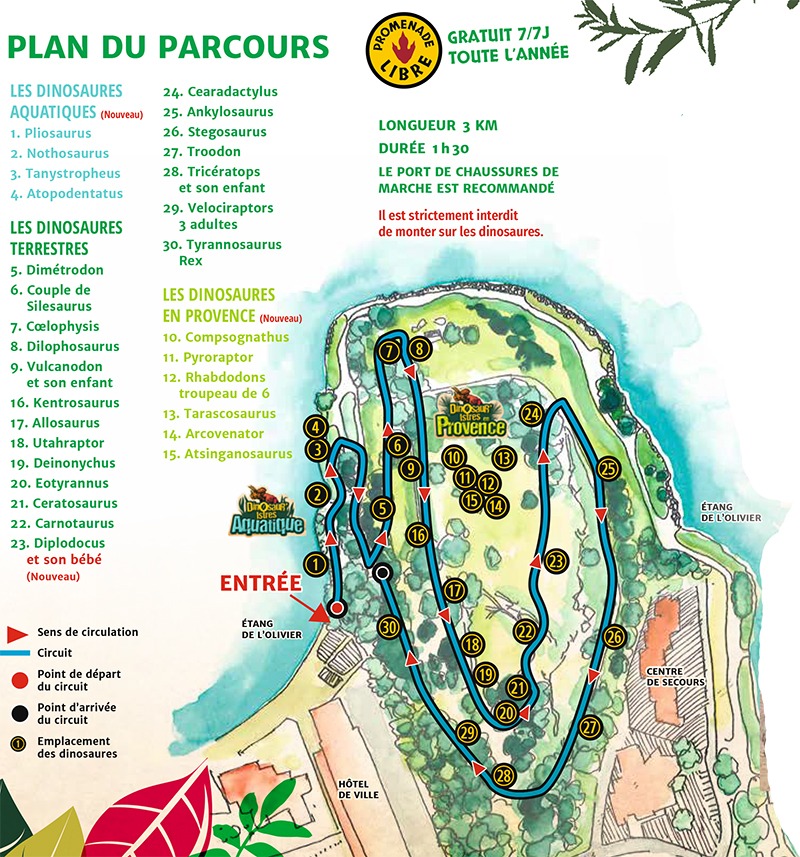 Résultat de recherche d'images pour "parcours parc dinosauristres"